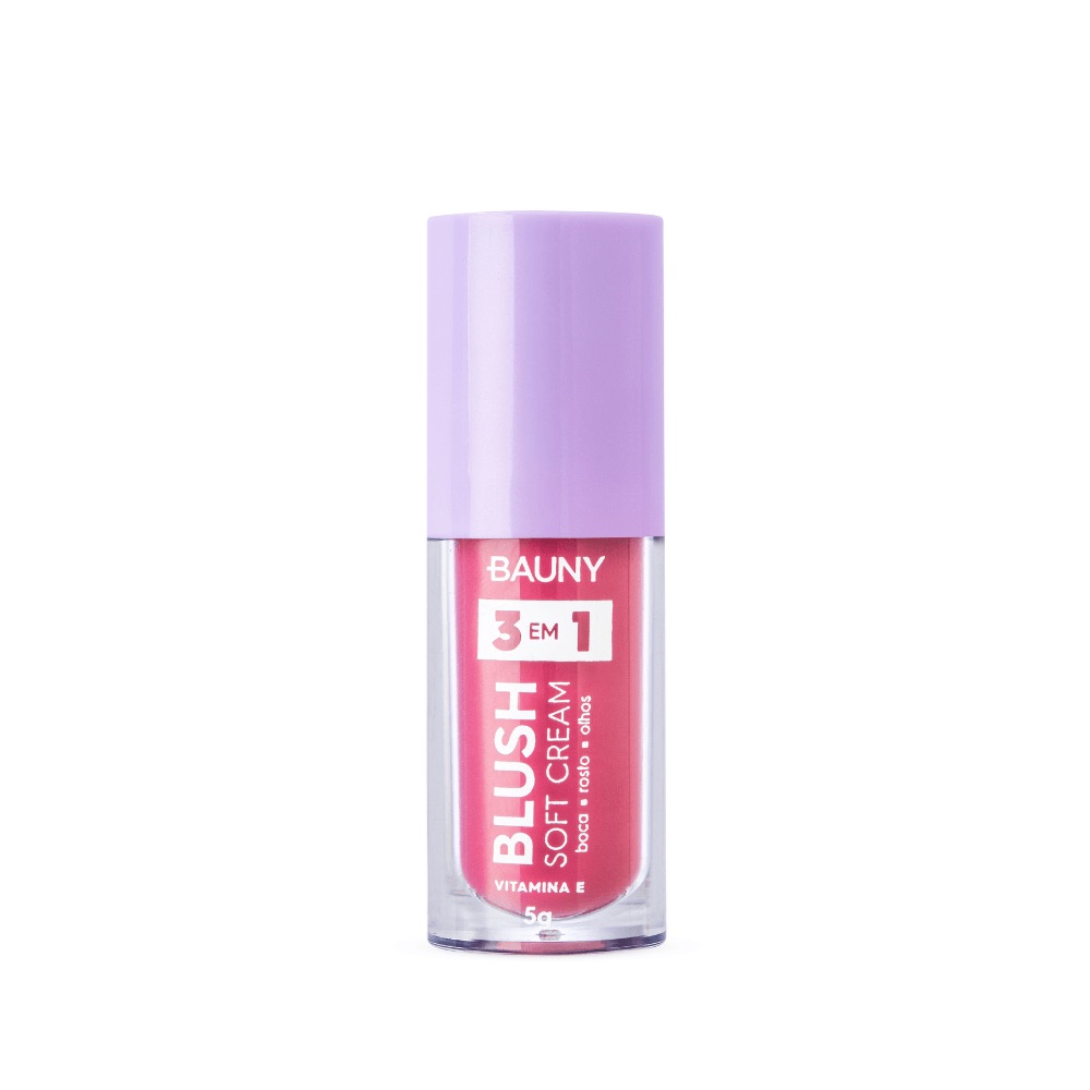 Bauny - Blush Líquido Soft Cream 3 em 1 (Princess) - 5g — Bauny