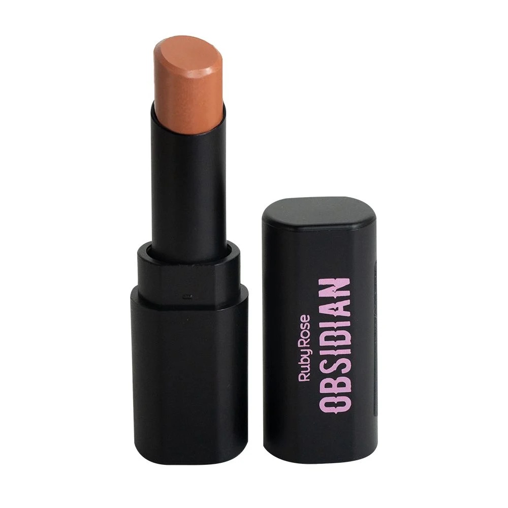 HB70005 - BATOM LIPSTICK CREAM SATIN OBSIDIAN OCS05 - RUBY ROSE — Ruby Rose