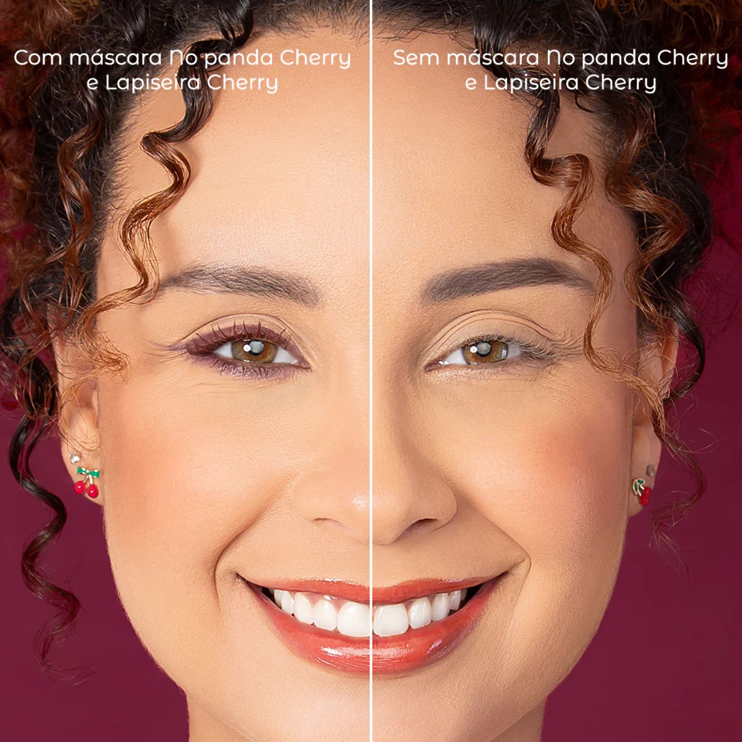 Lapiseira para Olhos Bordô - Cherry - Vizzela