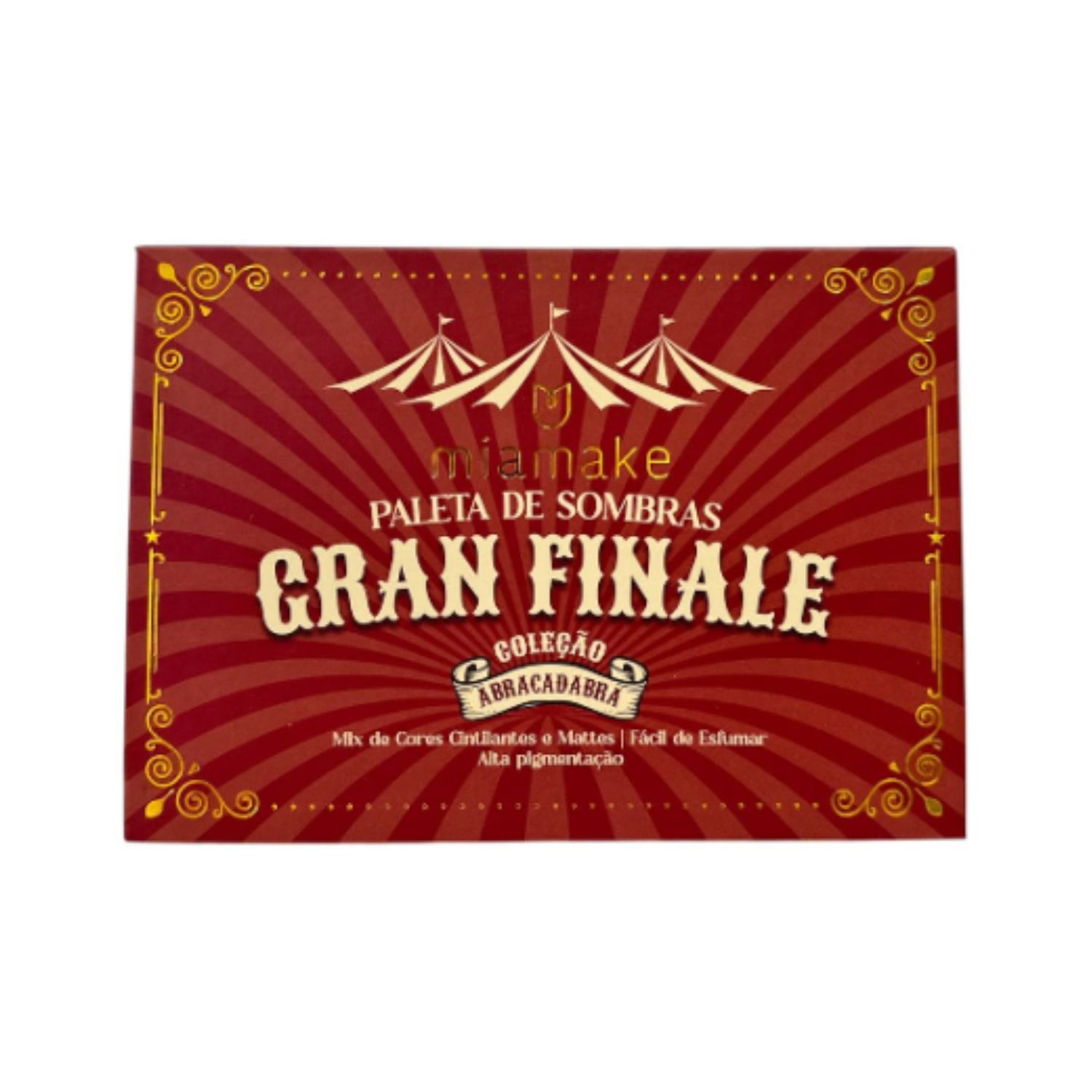 Paleta de sombras 15 cores - Gran Finale - Mia Make