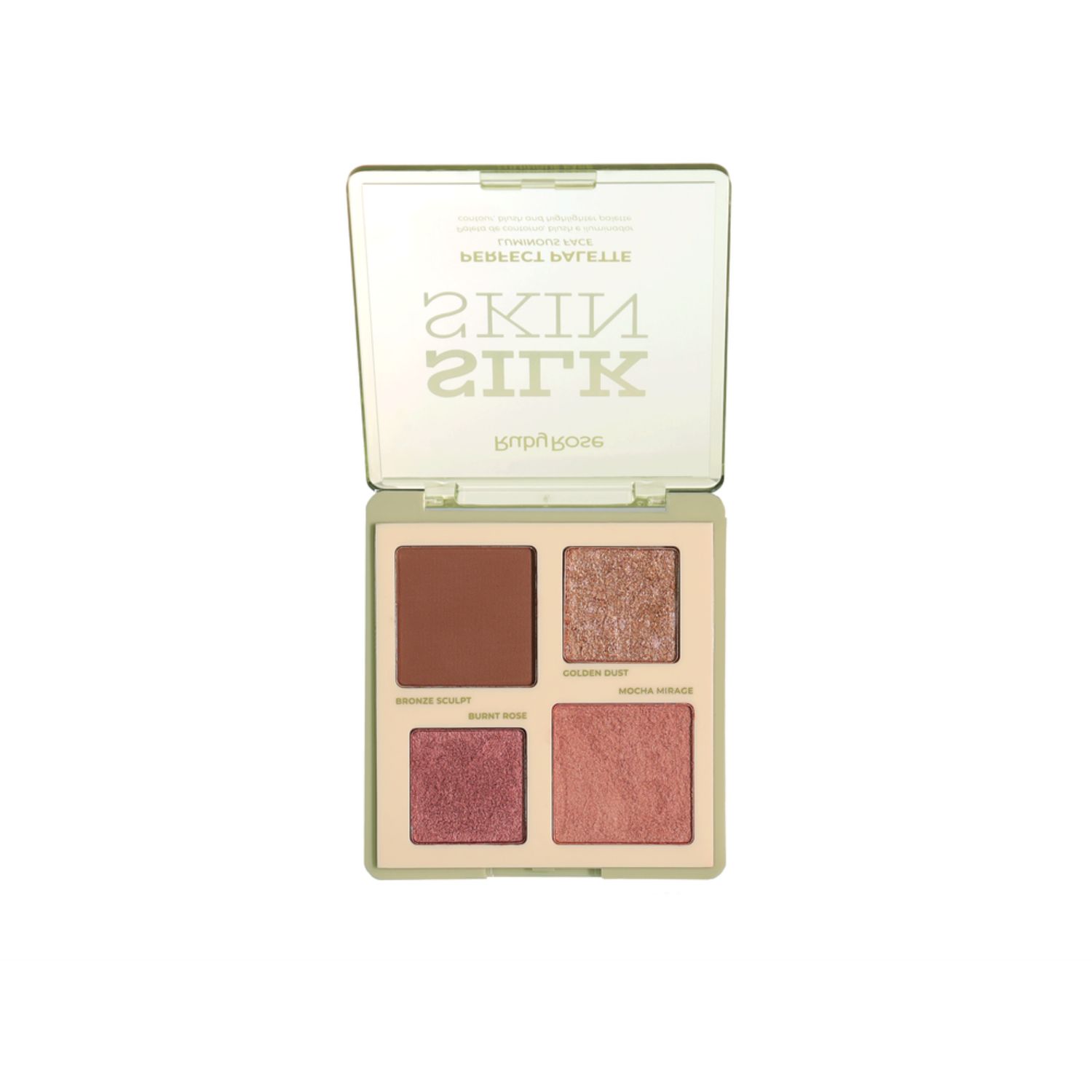 Paleta Contorno, Blush E Iluminador - Silk Skin Ruby Rose - Cor 3