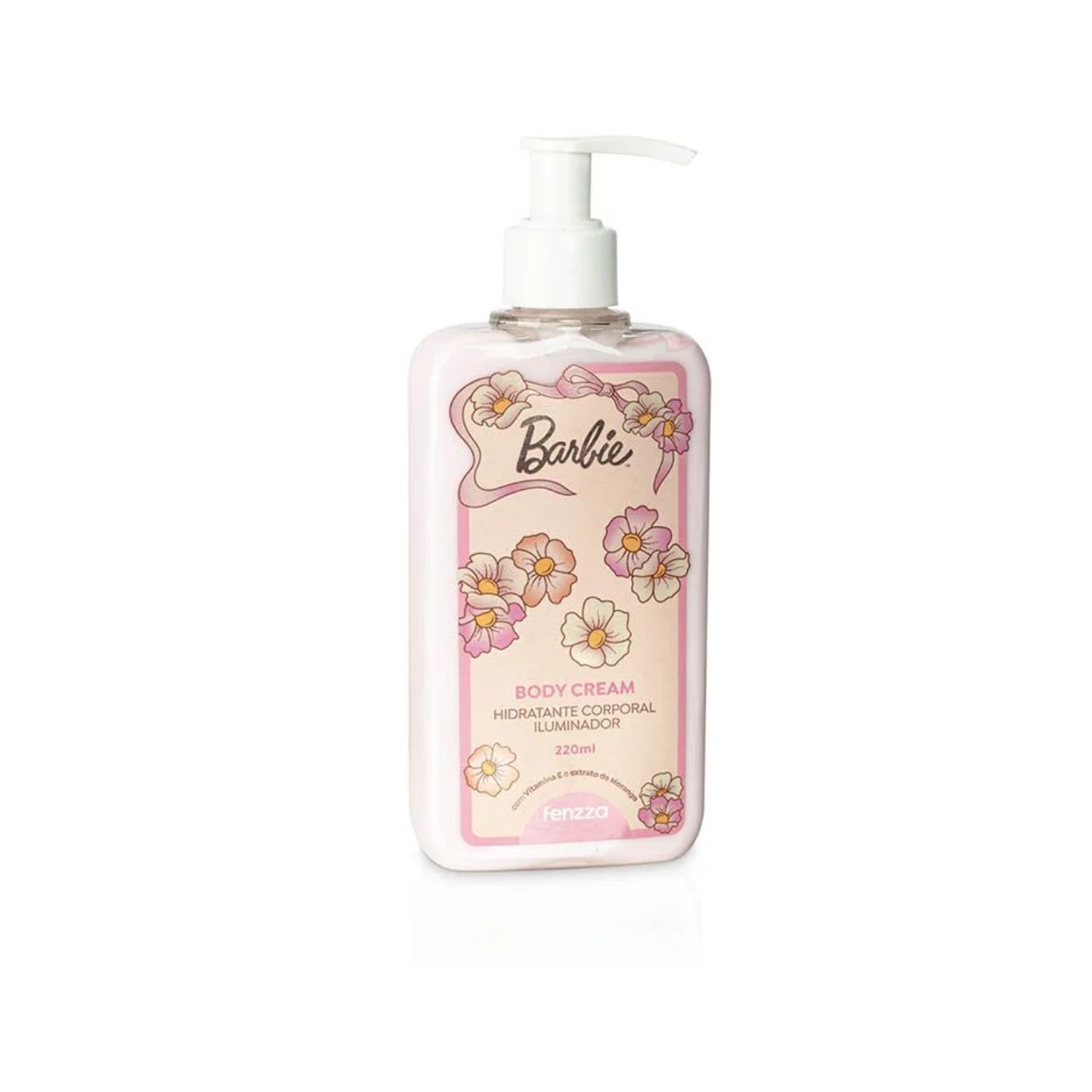 BODY CREAM HIDRATANTE CORPORAL ILUMINADOR BARBIE - FENZZA
