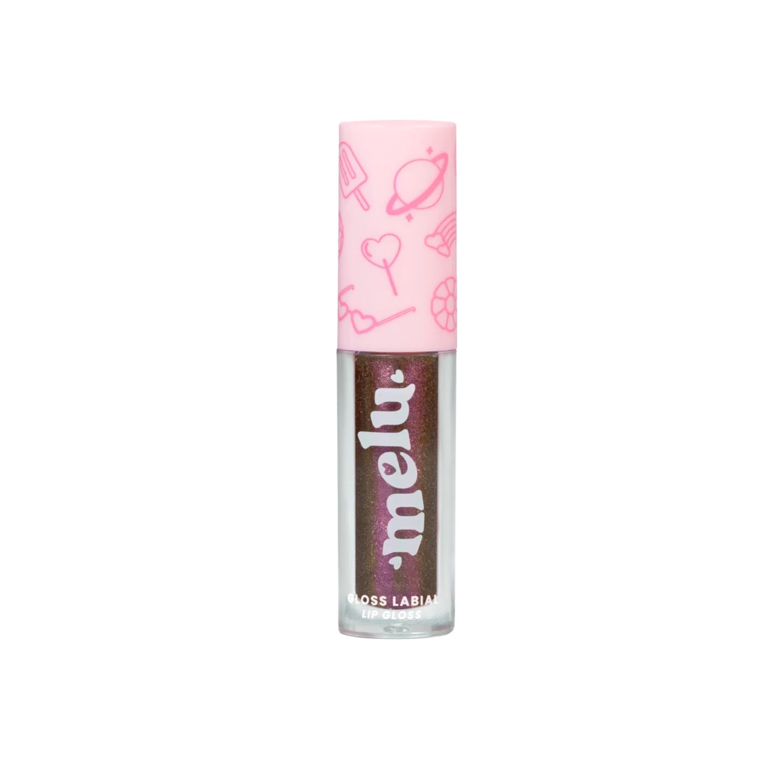 Gloss Labial Melu na Cor: Brownie