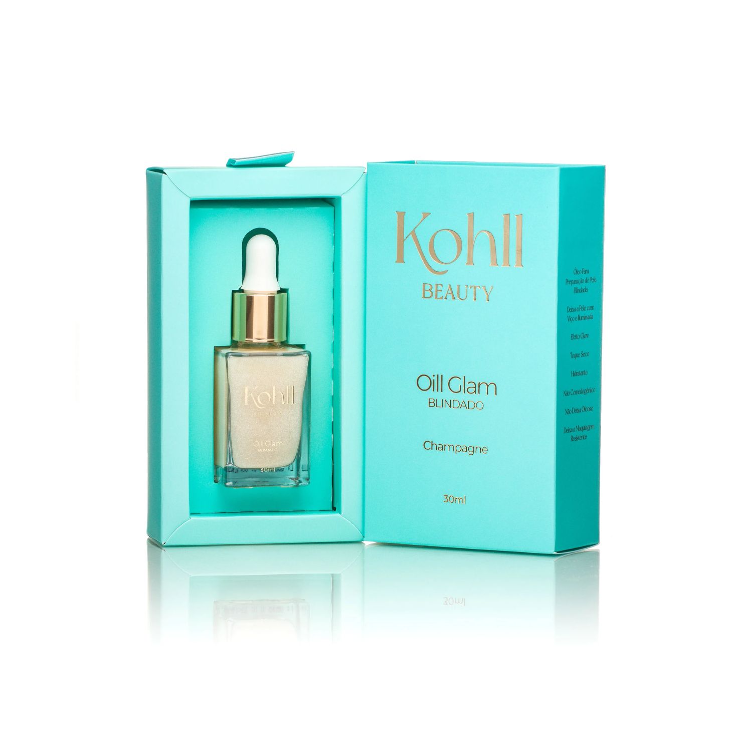 Oill Glam Blindado Champagne Kohll Beauty 30ml