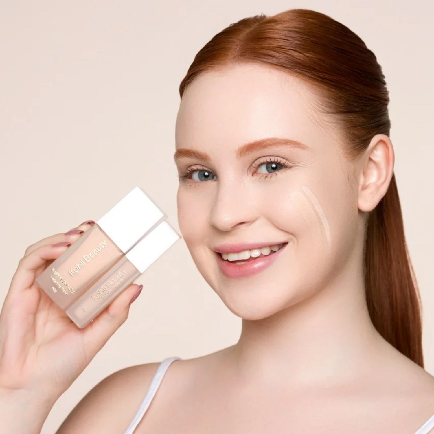 Base Blindada da Kohll Beauty Cor 1N Lagoa Azul