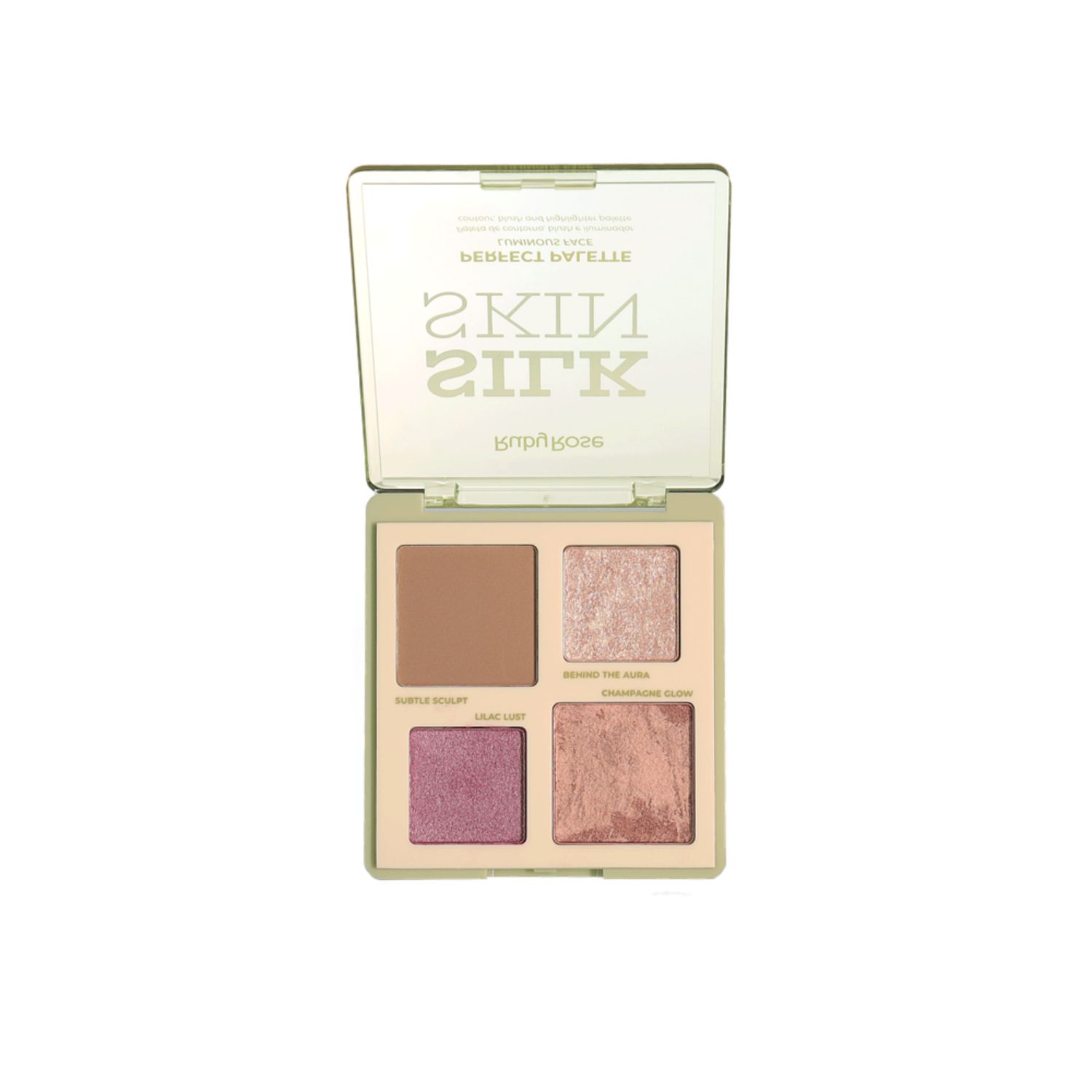 Paleta Contorno, Blush E Iluminador - Silk Skin Ruby Rose - Cor 1