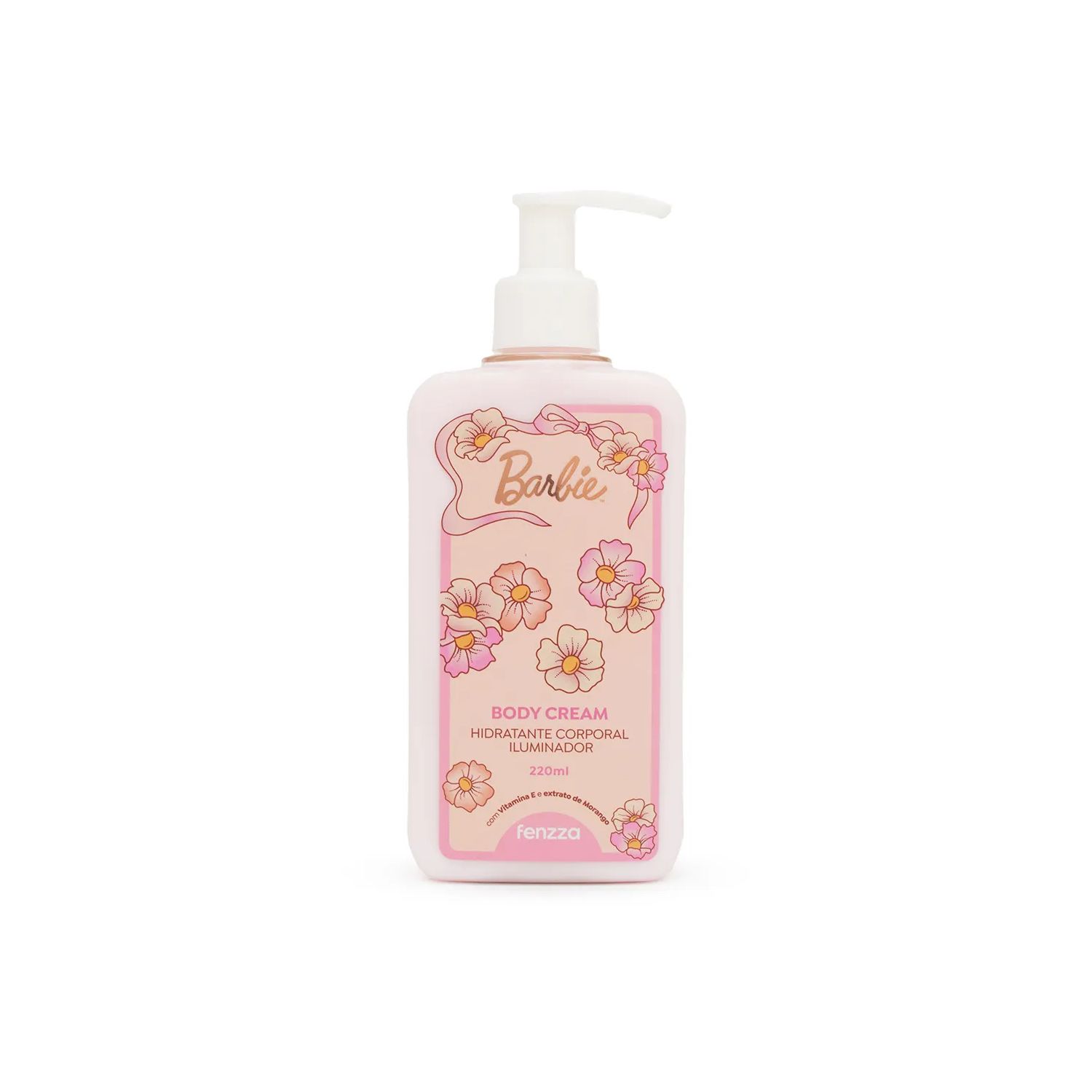 BODY CREAM HIDRATANTE CORPORAL ILUMINADOR BARBIE - FENZZA