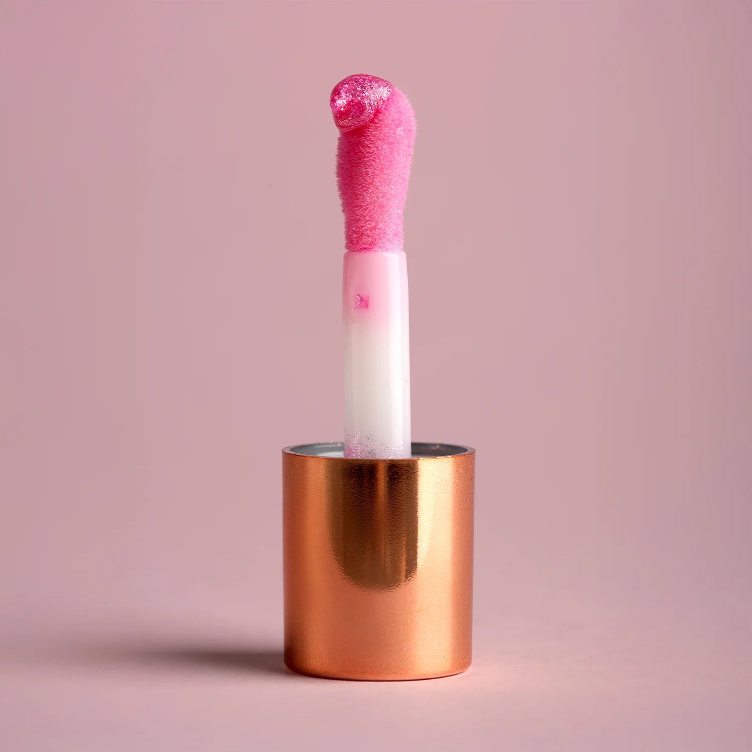 Gloss Labial Instant Glow Quartzo Rosa - Nina Makeup