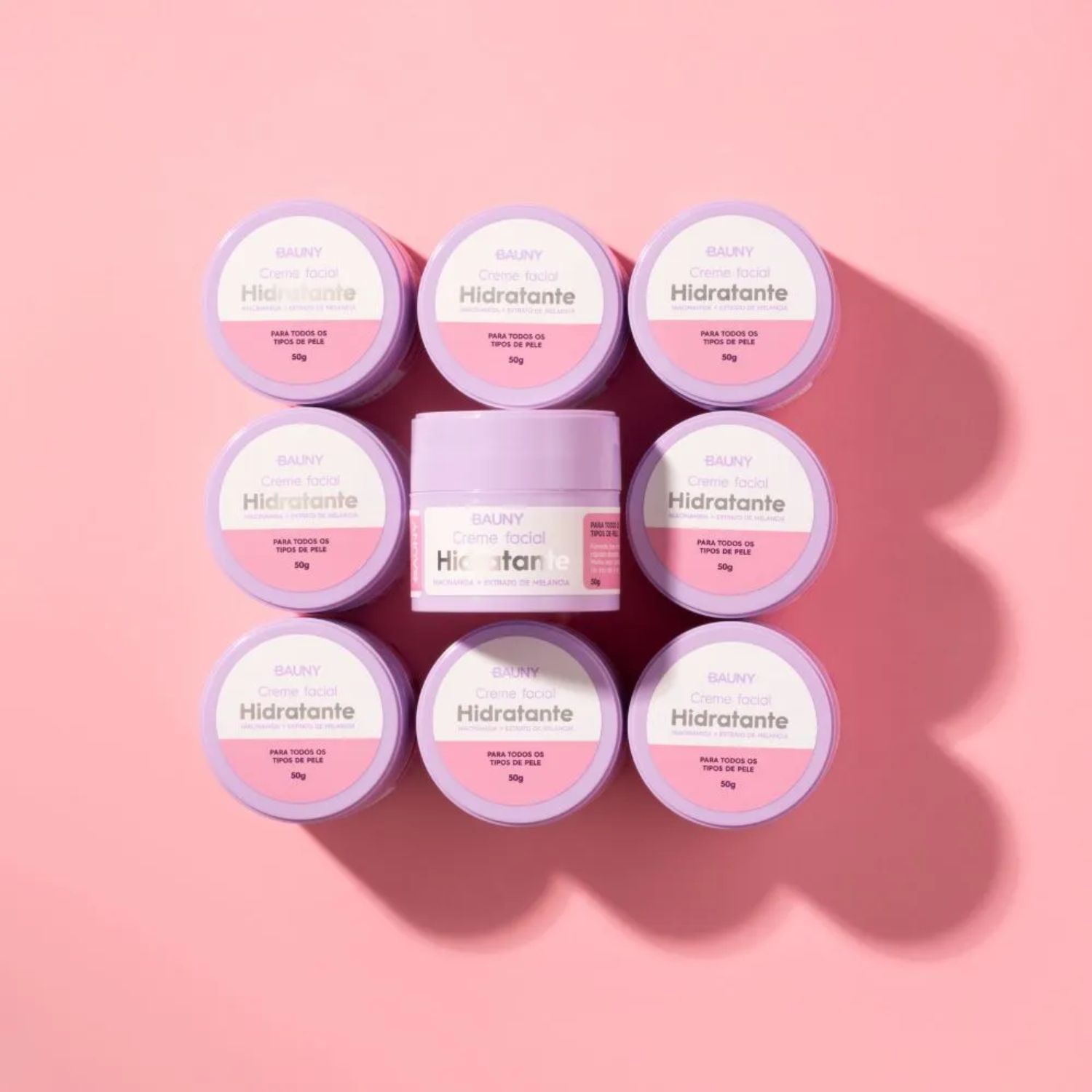 Bauny - Creme Facial Hidratante - 50g