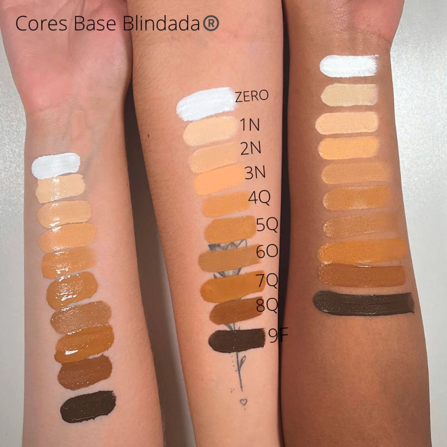 Base Blindada da Kohll Beauty Cor 4Q Gruta Azul