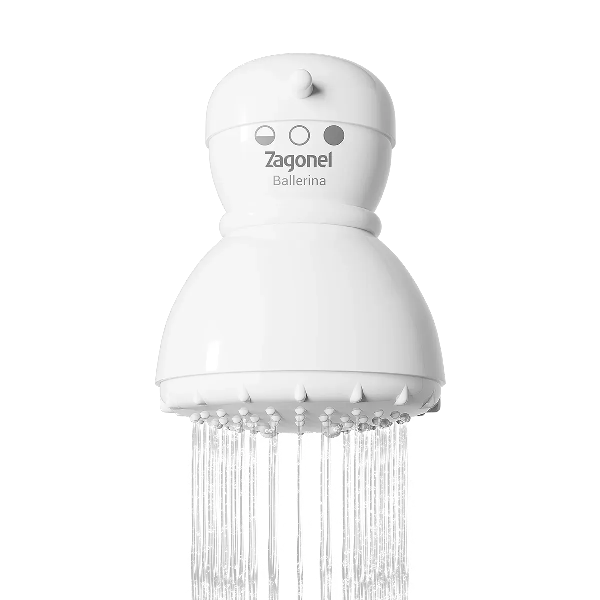 DUCHA BALLERINA 3T 220V 5350W BR | ZAGONEL