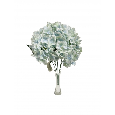 Buquê de Hortênsia Azul Claro - Azul