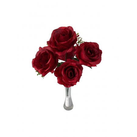 Buquê de Rosas Vermelhas - 7 hastes (41cm)