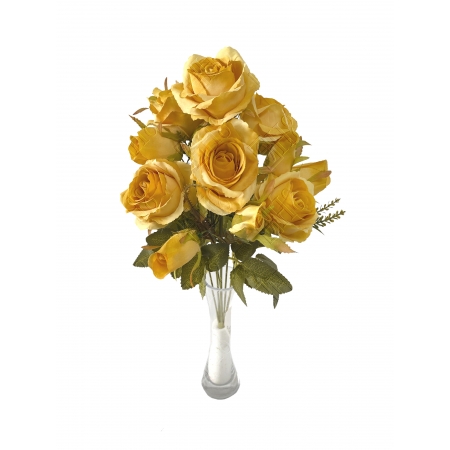 Buquê de Rosa com 7 Flores e 4 Botões - Rose