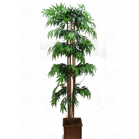 Haste de Bambu Unitária de Silicone 1,90m