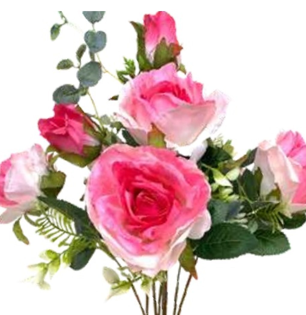 Buque De Rosas Abertas 9 Hastes