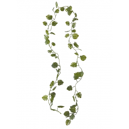 Corrente Folhas Costela-de-Adão 230cm 72 Folhas