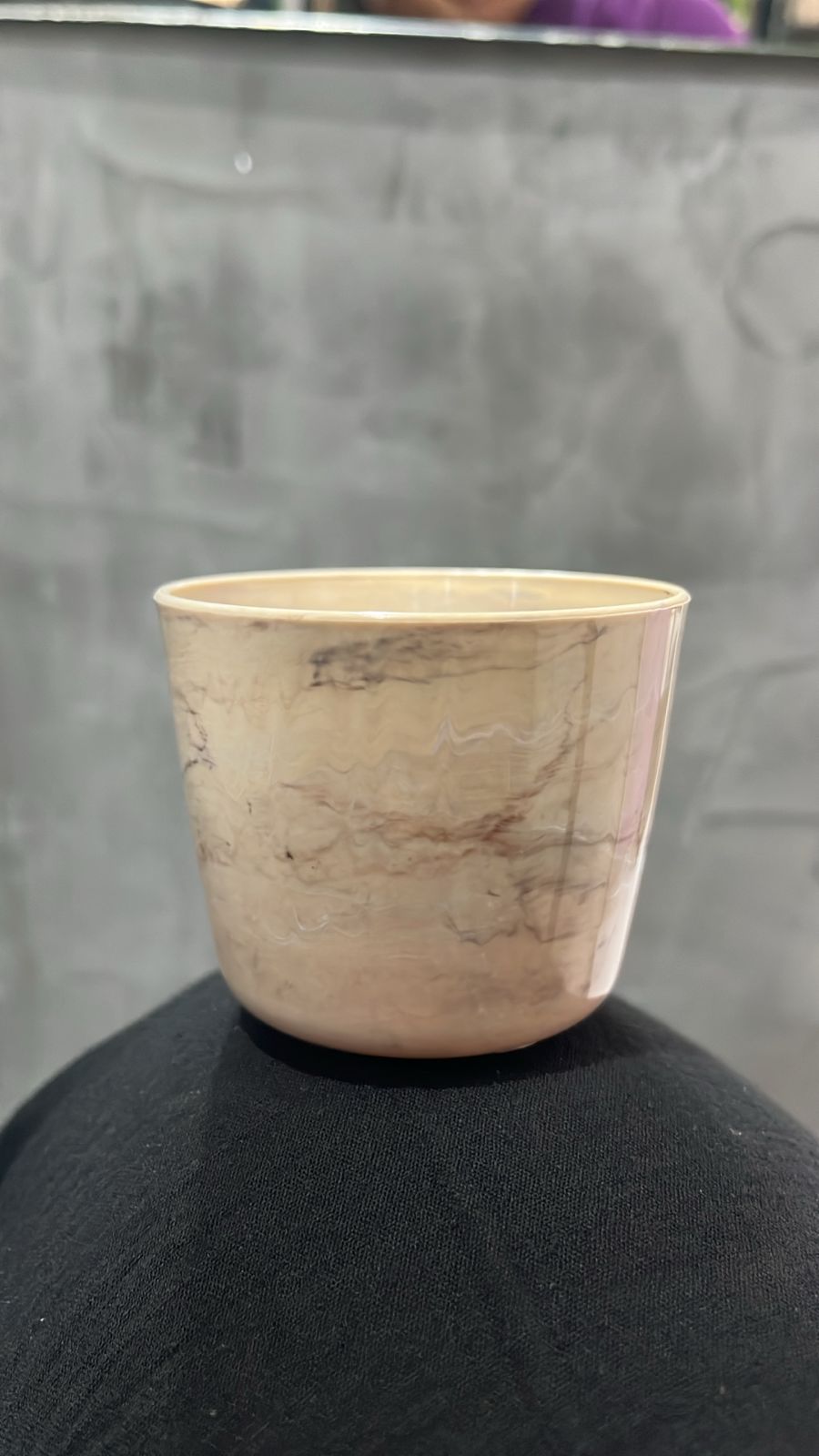 Mini vaso plástico 0,6x0,7cm