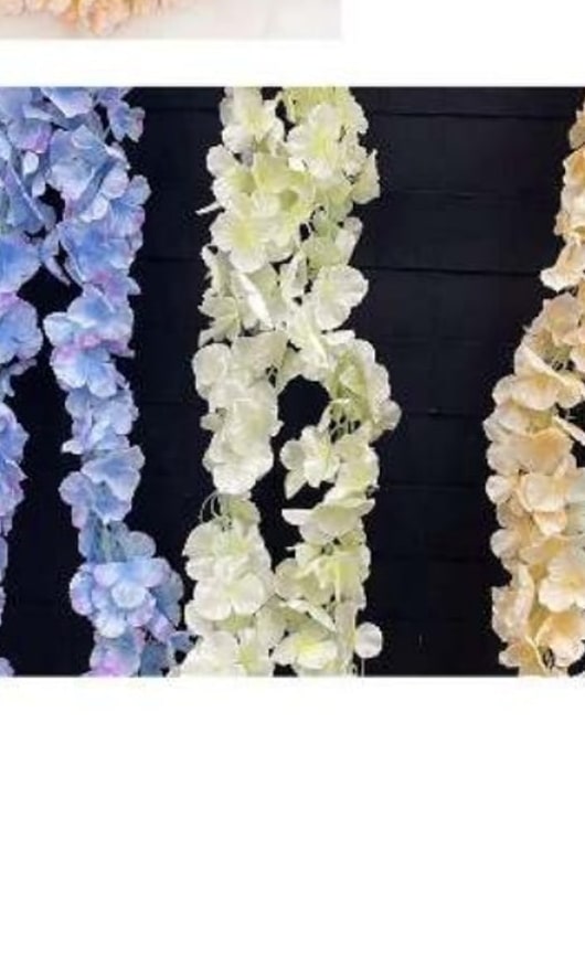 Pendente Floral Hortensia 185cm