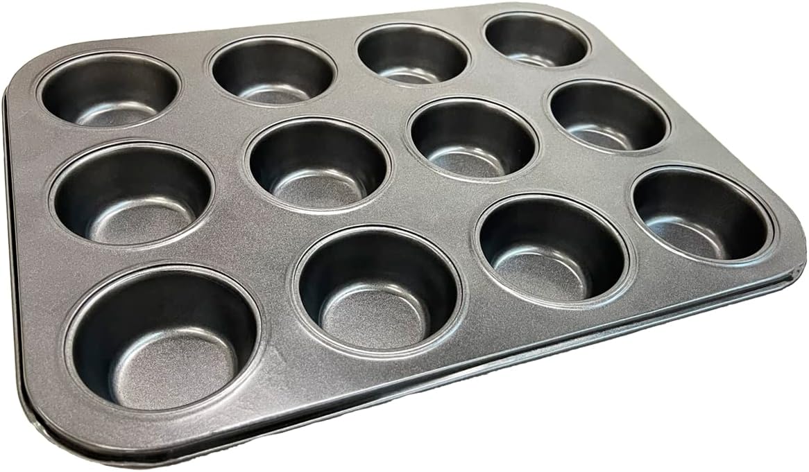 Forma Cupcake Antiaderente 12 cavidades - 1 Uni