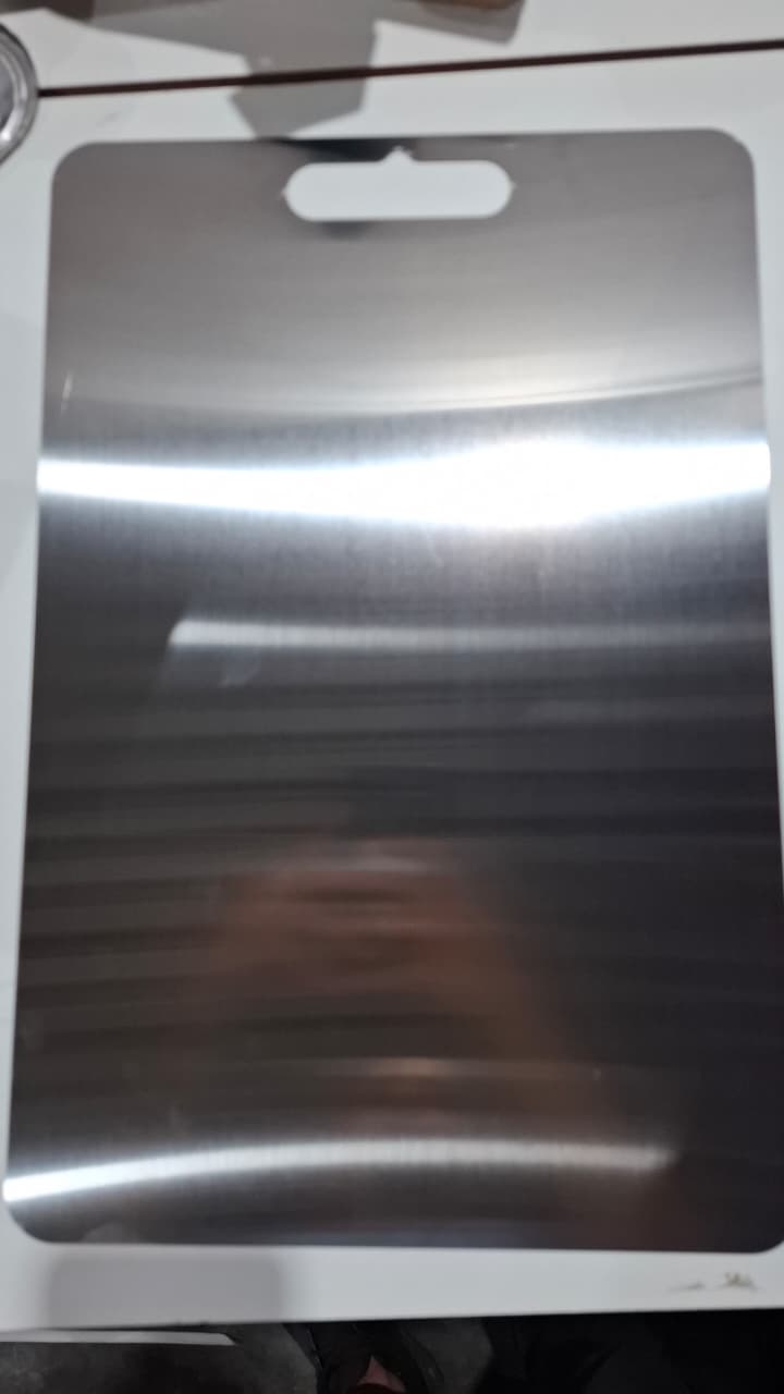 Tábua de Corte aço antibacteriana 45cm