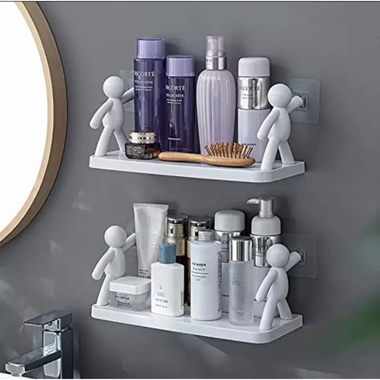 Kit Prateleira de Plástico de Boneco Decoração