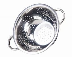 Escorredor de macarrão multiuso 24cm INOX