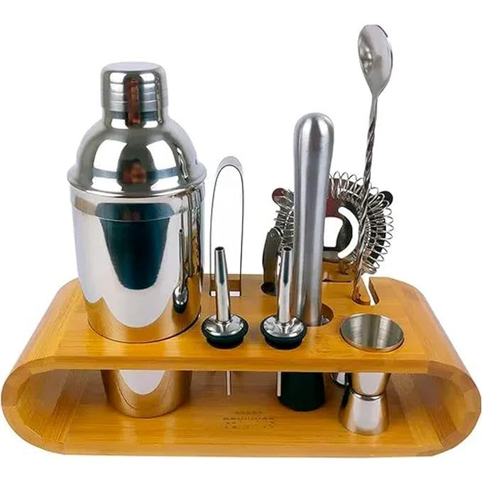 Kit 12 Peças Para Barmain Coqueteleira