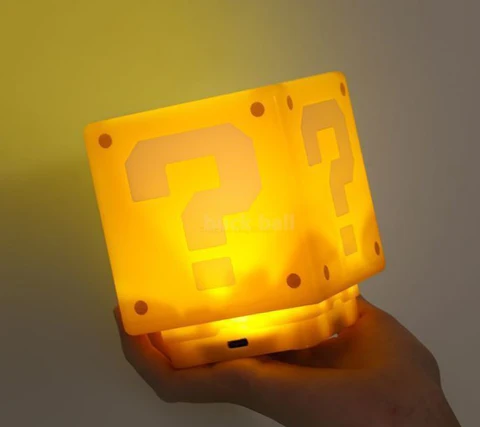 Luminária bloco led Mário