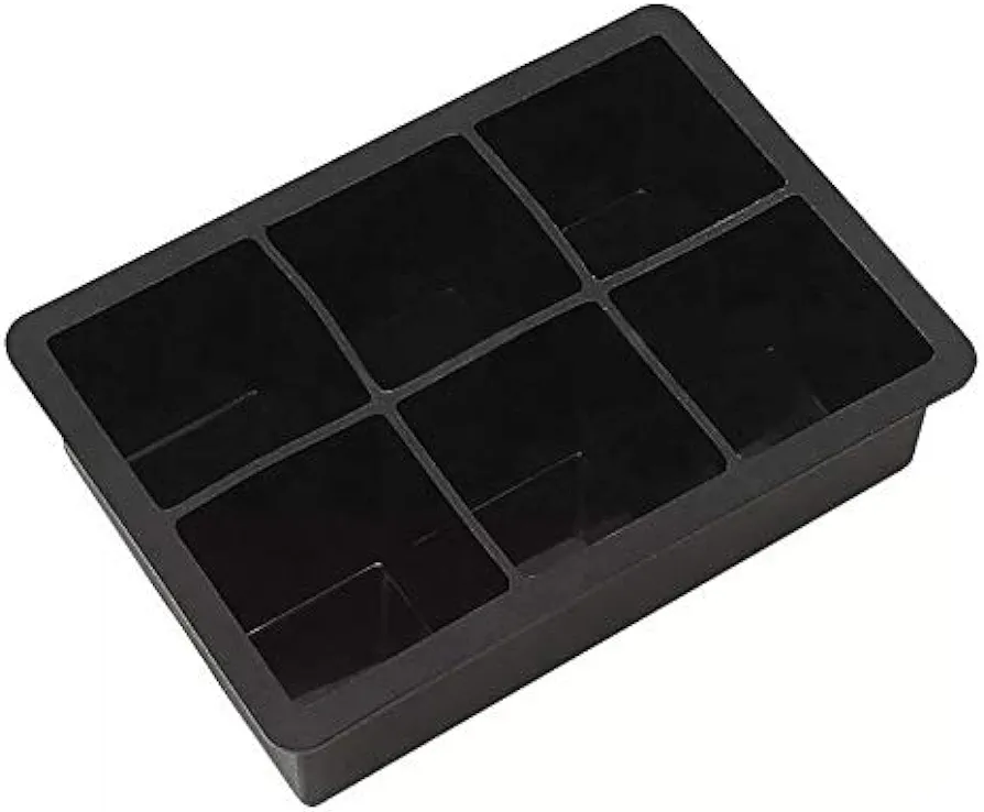 Forma de Gelo Cubo Grande 6 Cubos Drink Whisky Top