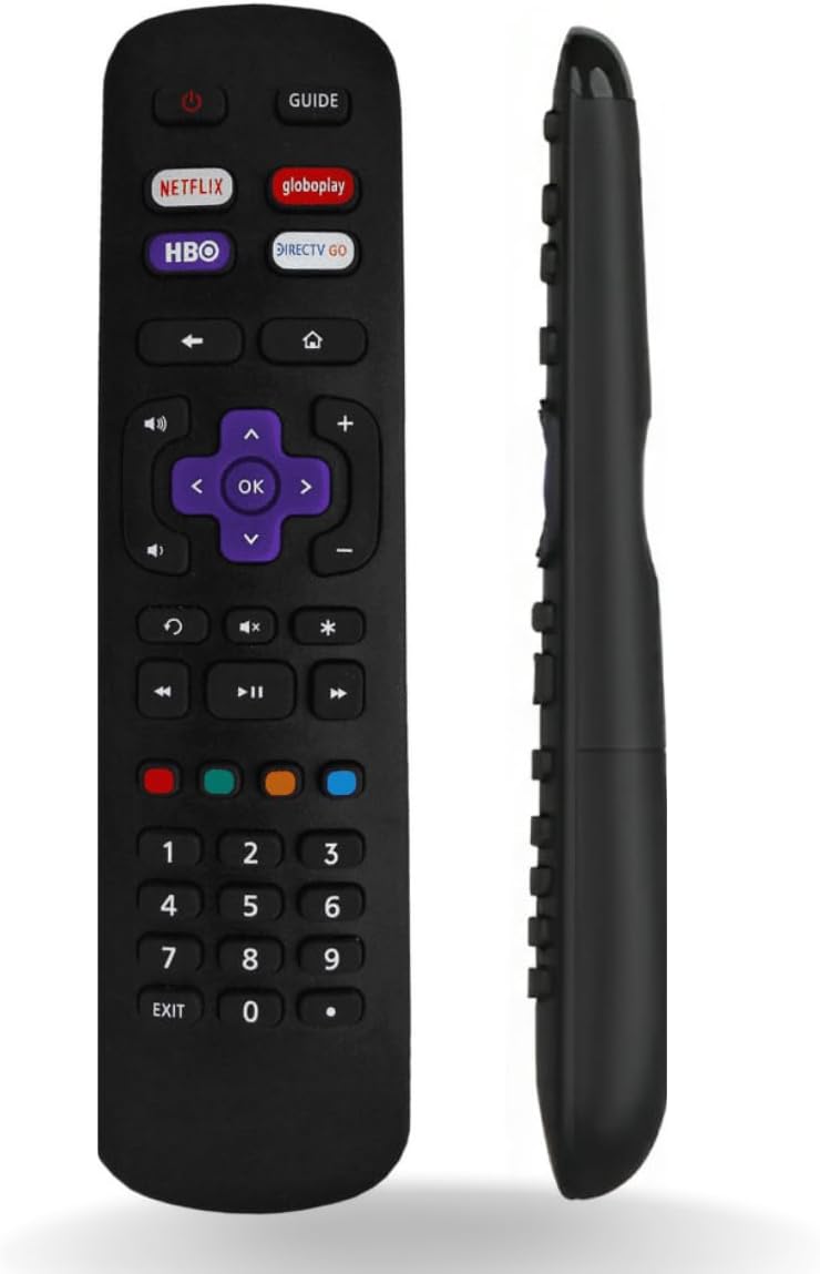 Controle Remoto Roku Com Número