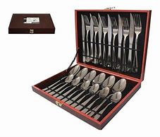 Jogo de Faqueiro Inox Com 42 Peças