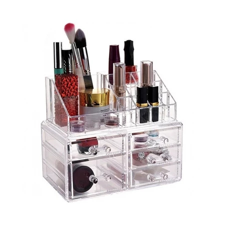Organizador de Cosméticos com 5 Gavetas p/ maquiagem, banheiro, manicure, salão de beleza e esmaltes