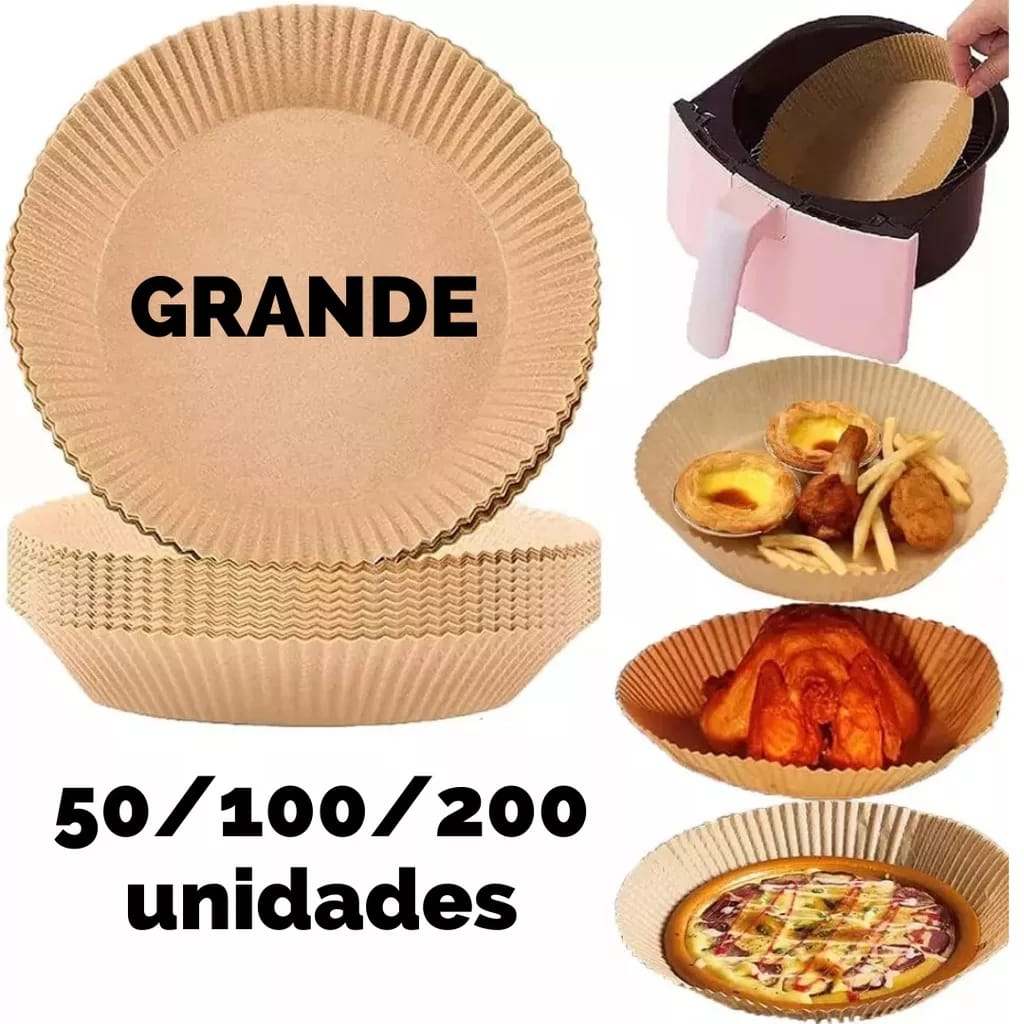 KIT Formas Descartáveis Air Fryer