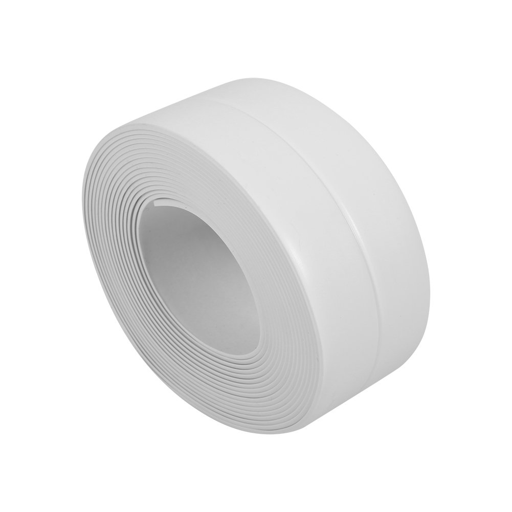 Fita Branca de Vedação Impermeável 3 Metros p/ banheira, portas, janelas, fogão