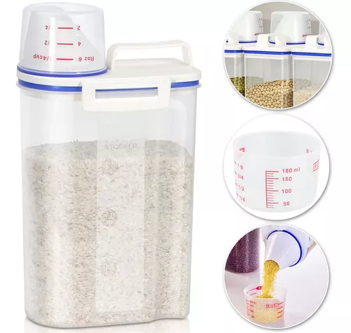 Pote Hermético 2L com copinho 180ML
