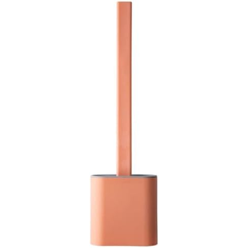 Escova de Limpar Vaso Sanitário Privada Banheiro em Silicone - Rosa