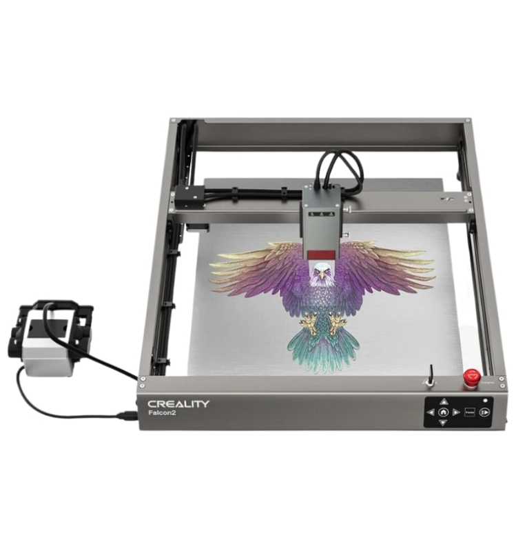 Creality Falcon 2 22W em detalhe
