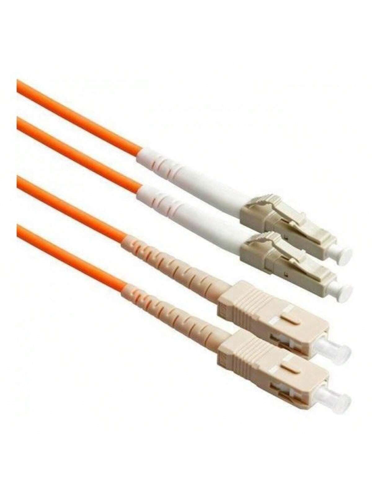 Cordão Óptico Duplex Multimodo 62,5/125µ Lc-spc/sc-spc 5m