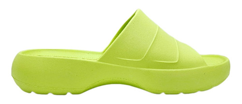 Chinelo Usaflex Ortopédico Poofy Nuvem Plataforma Conforto - Verde