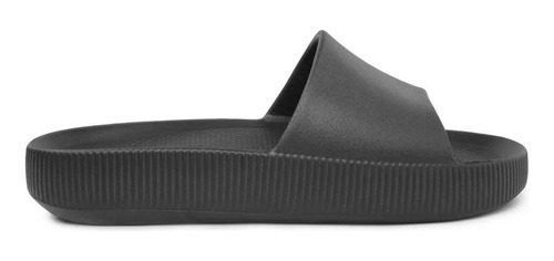 Chinelo Usaflex Poofy Ortopédico Leve Nuvem Conforto Esporão - Preto