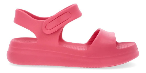 Sandália Usaflex Poofy Plataforma Super Leve Conforto Estilo - MAGENTA - Liso