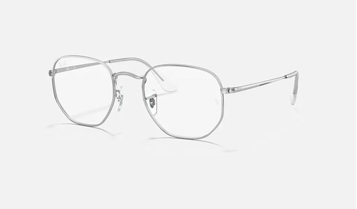 Armação De Óculos Rayban 0rx6448 Original + Nf - Silver