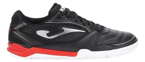 Chuteira De Futsal Joma Dribling 25 Salão Profissional - PRETO VERMELHO - 40 BR