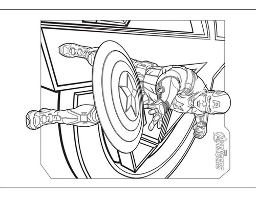 100 Desenhos Super Heróis Para Colorir E Pintar  100 Folhas Avulsas A4! 1 Desenho Por Folha!
