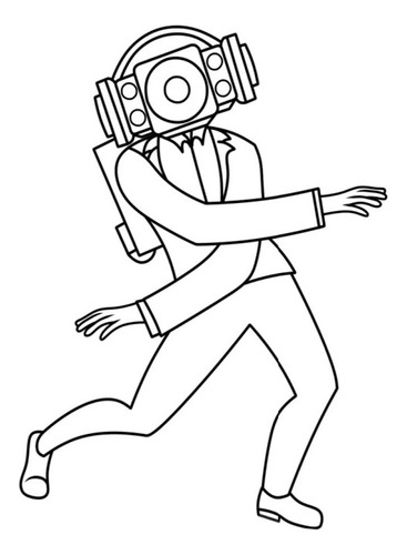 100 Desenhos Skibidi Toilet Para Colorir E Pintar  100 Folhas Avulsas A4! 1 Desenho Por Folha!