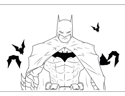 100 Desenhos Super Heróis Para Colorir E Pintar  100 Folhas Avulsas A4! 1 Desenho Por Folha!