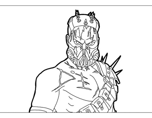 100 Desenhos Free Fire Para Colorir E Pintar  100 Folhas Avulsas A4! 1 Desenho Por Folha!