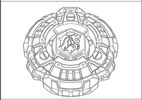 100 Desenhos Beyblade Para Colorir E Pintar  100 Folhas Avulsas A4! 1 Desenho Por Folha!