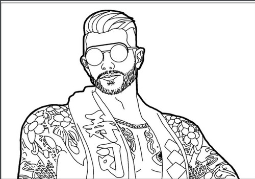 100 Desenhos Free Fire Para Colorir E Pintar  100 Folhas Avulsas A4! 1 Desenho Por Folha!